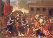 Nicolas Poussin The Abduction of the Sabine Women USA oil painting artist